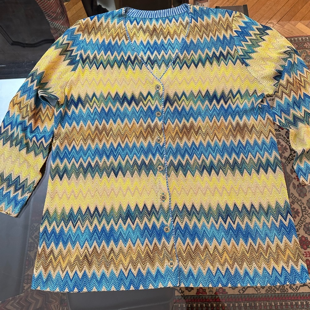 Missoni matching cardigan and top